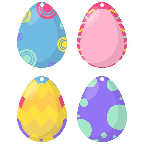 Name Tag Easter Eggs