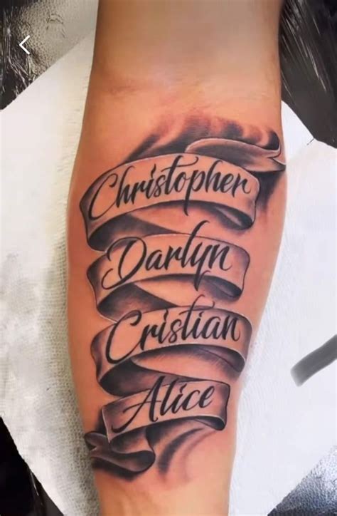 The Ultimate Guide to Name Tattoos For Men: Indelibly Expressed Identity