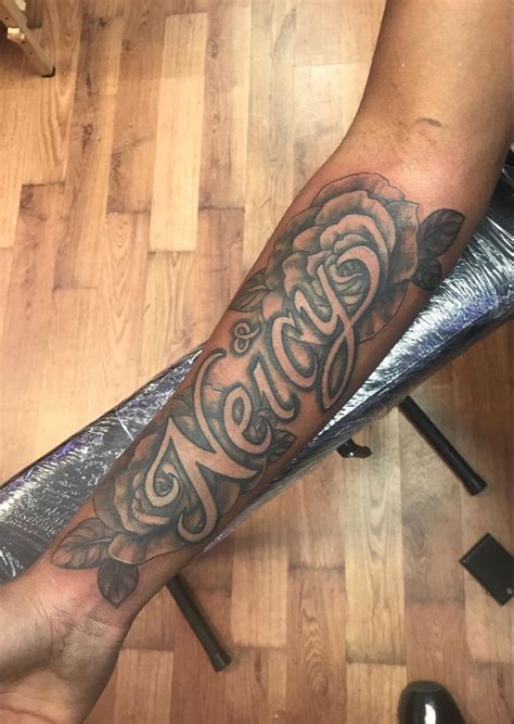 Name Tattoo Designs Forearm