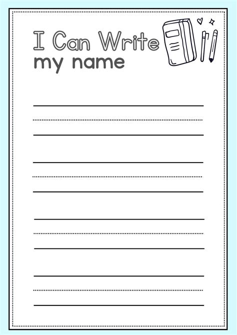 Name Writing Practice Free Printable