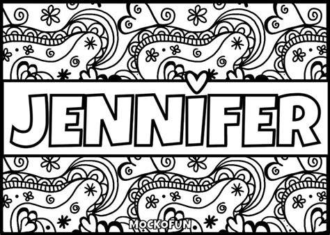 Names Coloring Pages