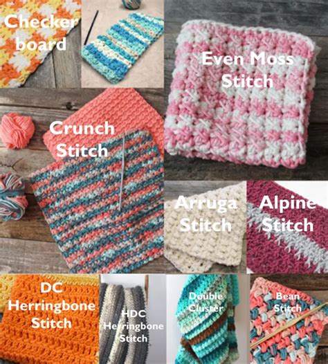 Names Of Crochet Patterns