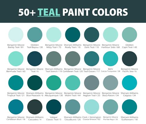 Names Of Paint Colors