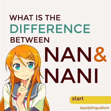 Nani vs. Nan Desu Ka