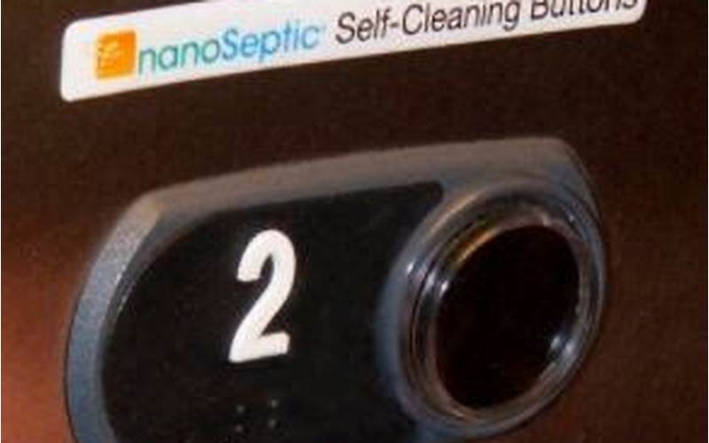 Nanoseptic Buttons In Public Spaces