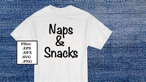 Download Naps and Snacks Are All I Care... DXF Files
