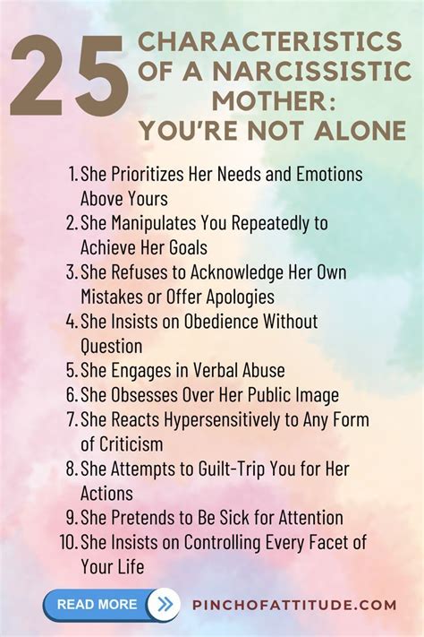 Narcissistic Personality Disorder Test For Mother