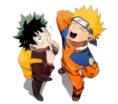 Naruto And Deku