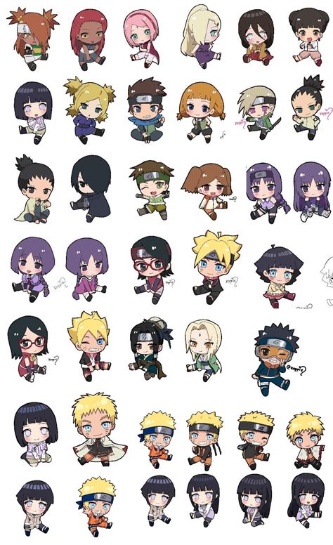 Naruto Characters Chibi
