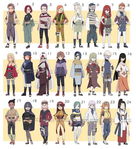 Naruto Clothing Style