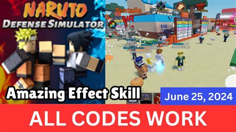 Naruto Defense Simulator Codes - Roblox - June 2023 -