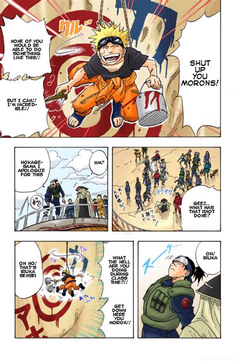 Naruto Digital Colored Manga