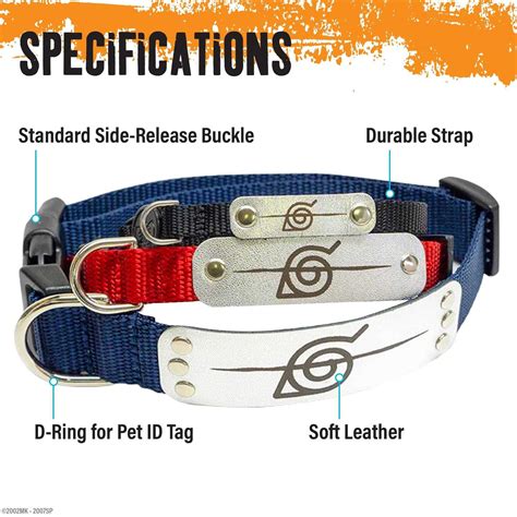Naruto Dog Collars