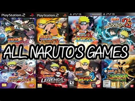 Naruto Games List