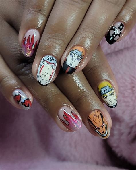 Naruto Nails Design