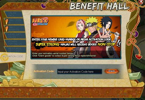 Naruto Online Activation Code