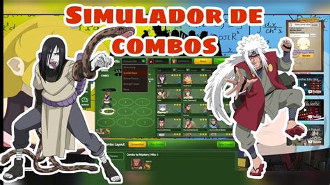 Naruto Online Combo Simulator