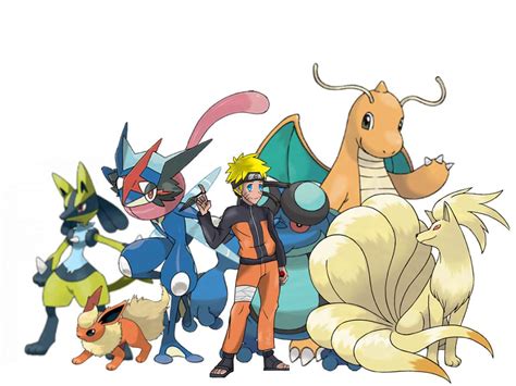 Naruto Pokemon Team