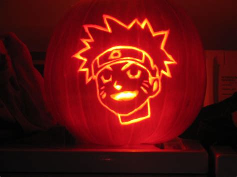 Naruto Pumpkin Template