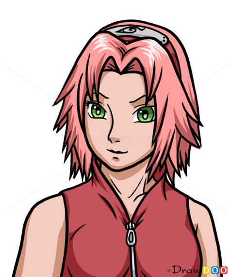 Naruto Sakura Drawing