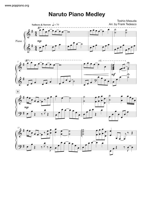 Naruto Sheet Music