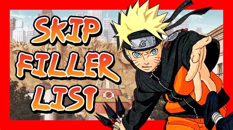 Naruto Shippuden Fillers To Skip