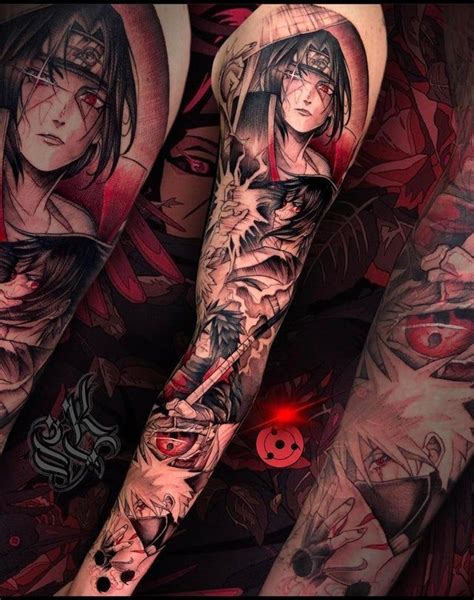 Naruto Sleeve Tattoos