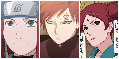 Naruto With Red Hair