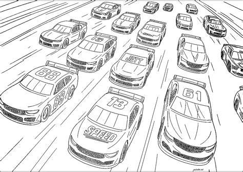 Nascar Coloring Pages