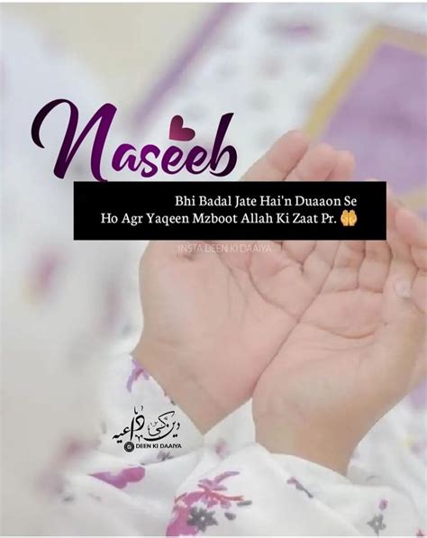 Naseeb Islamic Quotes