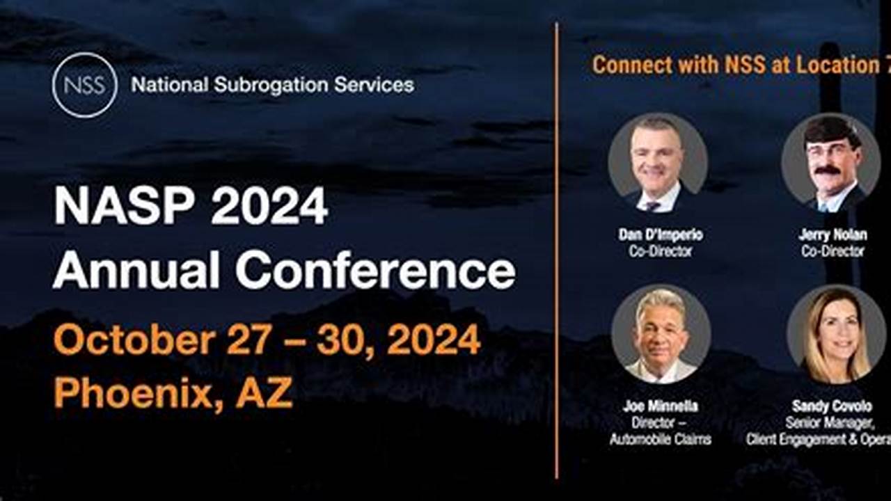 Nasp Conference 2024 Subrogation Program