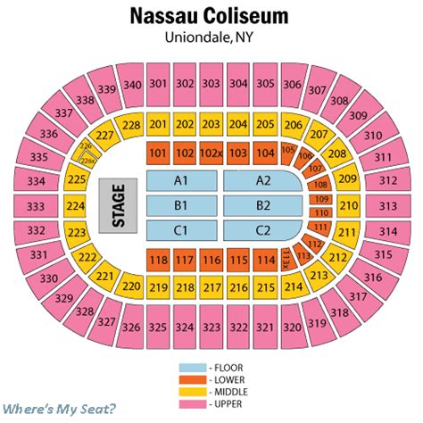 Nassau Coliseum Seating Chart