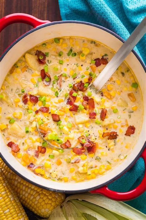 Cornucopia Delight: Savor the Creamy Goodness of Natashas Kitchen Corn Chowder