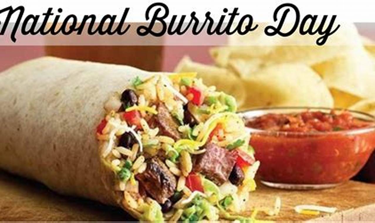 National Burrito Day 2024 Qdobar