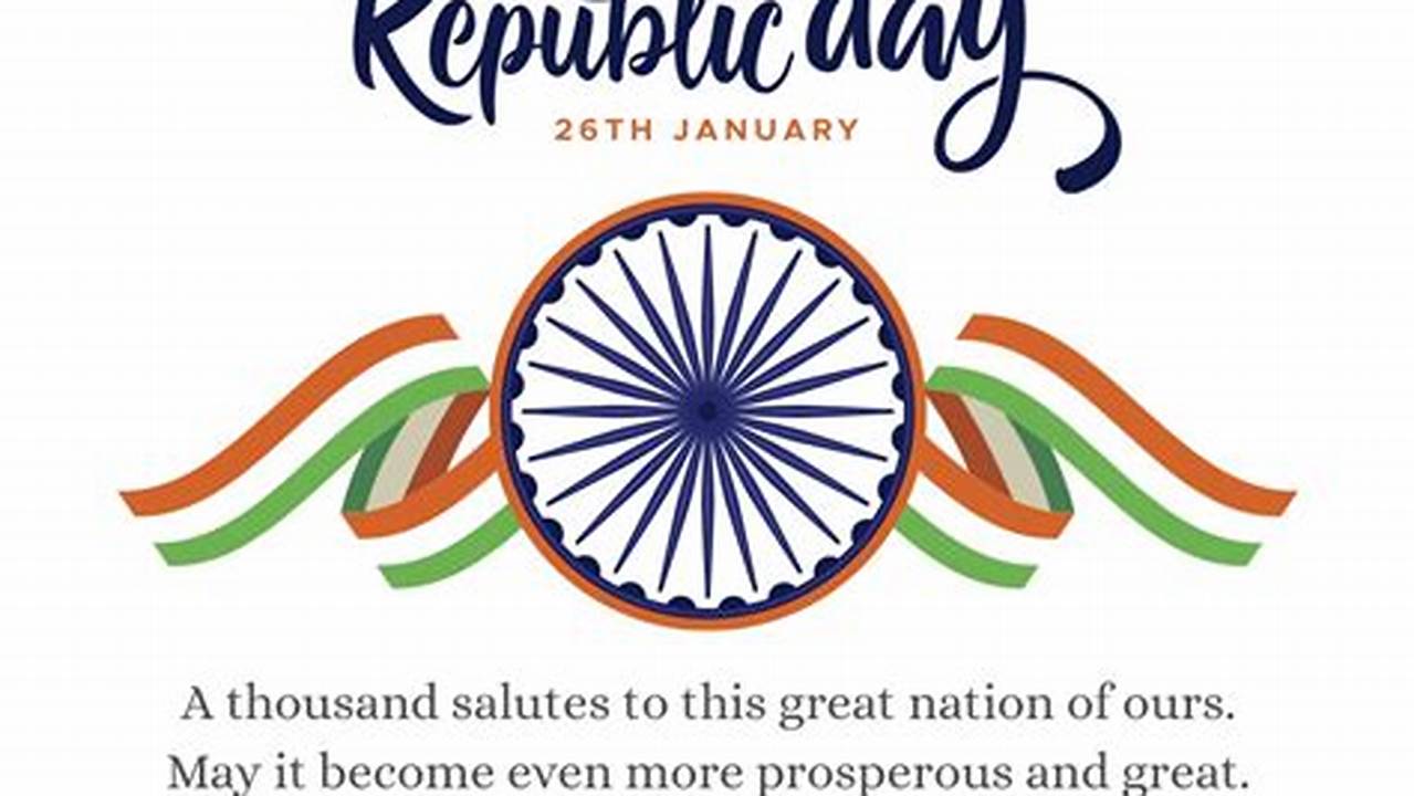 National Holidays Like Republic Day., 2024