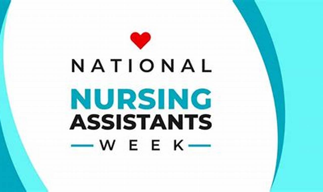 National Nursing Assistants Day 2024