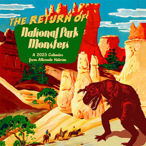 National Parks Monster Calendar