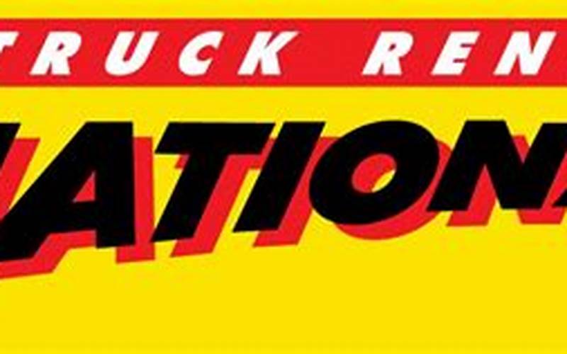 National Truck Rental Chains Image