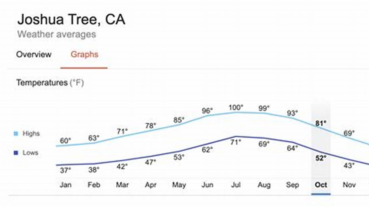 National Weather Service Report Joshua Tree 2025