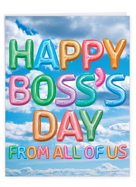 National Bosss Day Printable Card