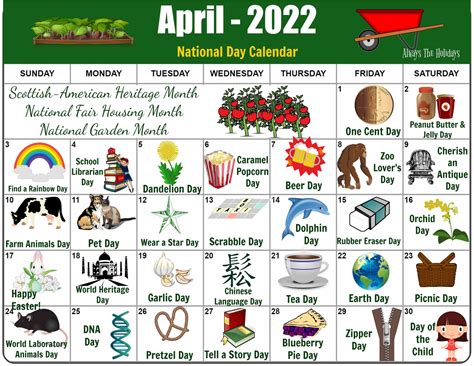 National Day Calendar April 27 2024