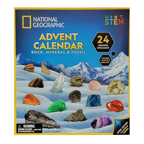 Buy NATIONAL GEOGRAPHIC Gemstone Advent Calendar 2022 Advent Calendar