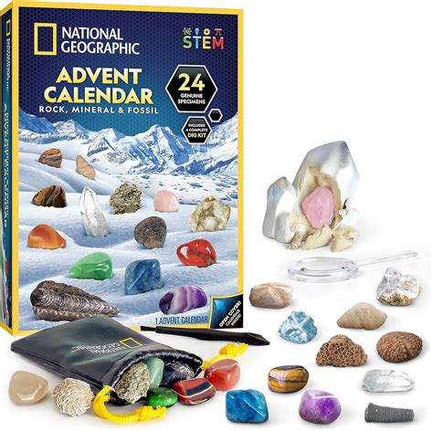 National Geographic Rock Minerals Advent Calendar