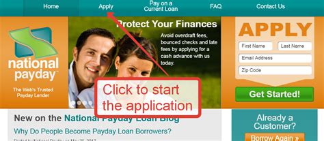National Payday Loan Companies