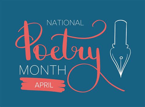 National Poetry Month Image