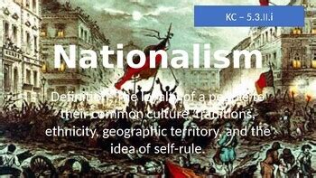 The Essence of Nationalism Unveiled: A Comprehensive Definition in AP World History