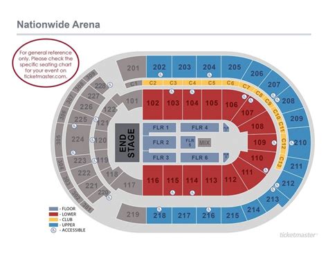Nationwide Arena Concert Seating Chart
