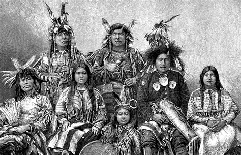 Native American Nation From The Great Plains