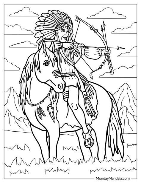 Native American Coloring Pages