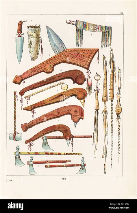 Native American Stone Tools And Weapons
